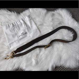 Coach Vintage Brown bag strap